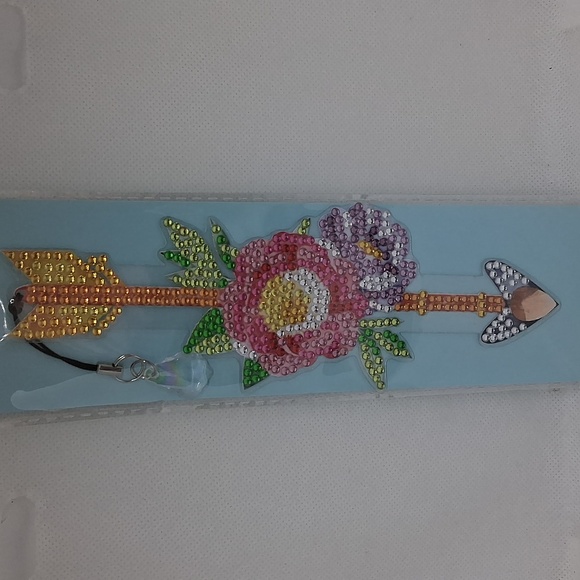 Handmade Rhinestone Bookmark - Picture 2 of 3